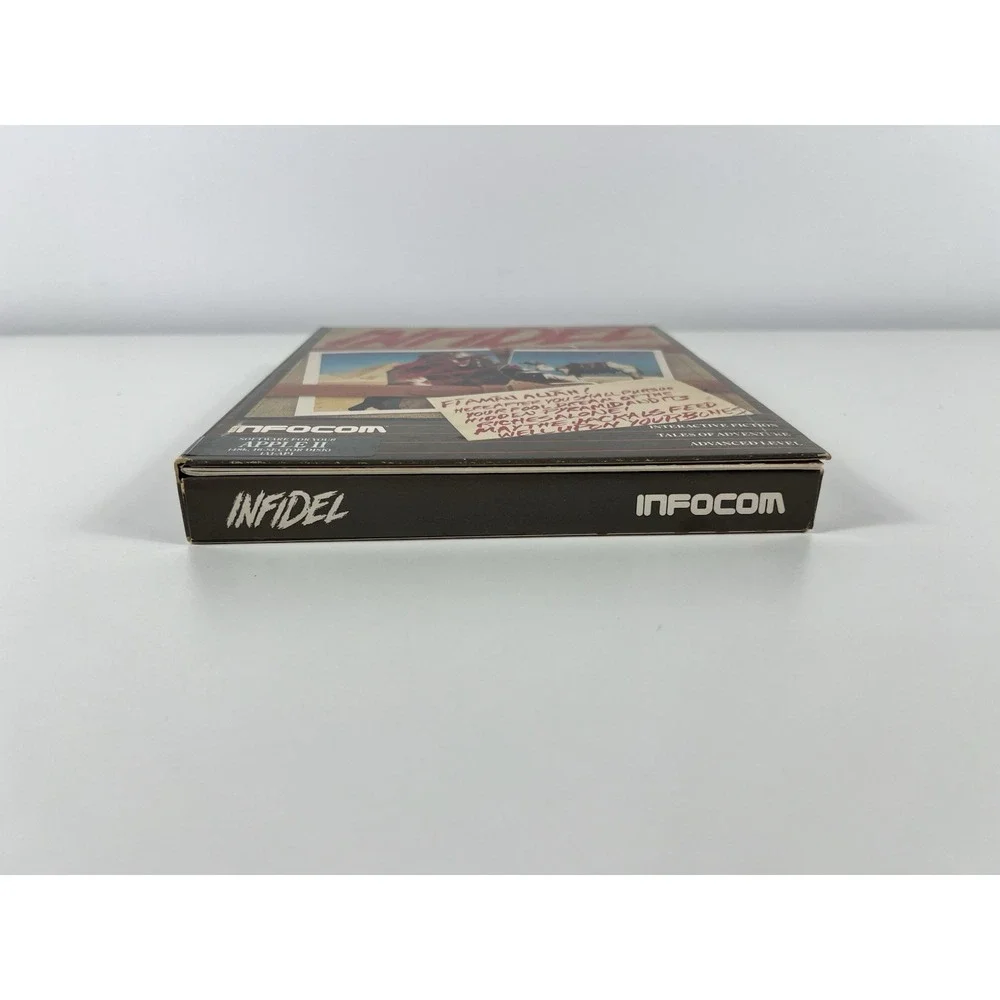 INFIDEL Infocom Apple II PC Vintage Computer Game 1984